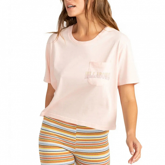 

Футболка Billabong, Белый;оранжевый;soft pink, Under The Sun 2022 SOFT PINK