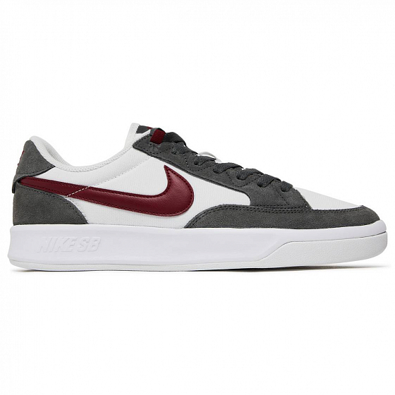 

Низкие кеды Nike, Серый;белый;white;grey;red, Adversary Prm 2023 WHITE/GREY/RED