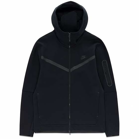 nike fleece black jacket