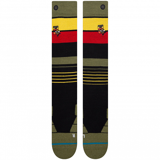 

Термоноски Stance, Хаки;черный;black, Trenchtown Snow 2022 BLACK