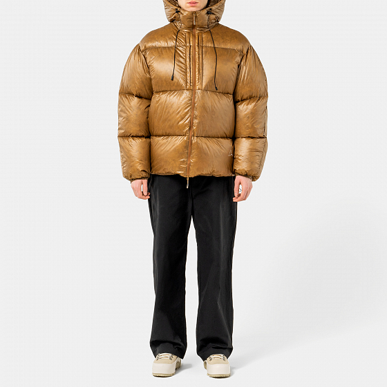 

Пуховик Roa, Оранжевый;коричневый;brown, Shiny Down Jacket 2023 BROWN