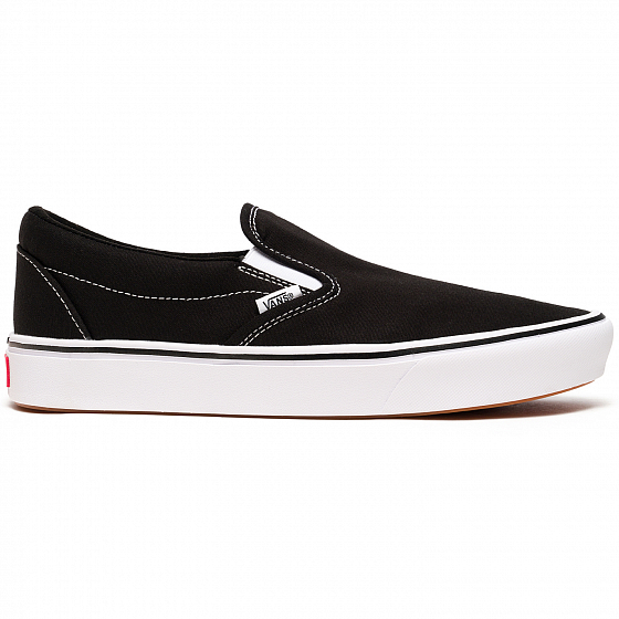 vans slip on mono black