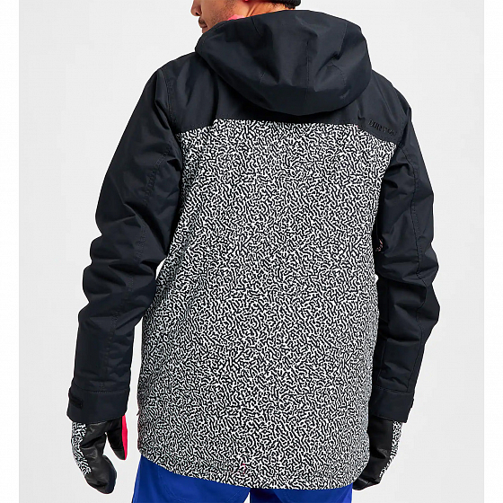 dc leopard snowboard jacket