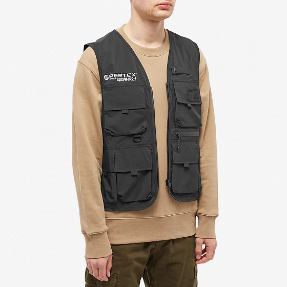 

Жилет Gramicci, Moss;хаки;бежевый, Pertex Trailside Wading Vest 2023 MOSS