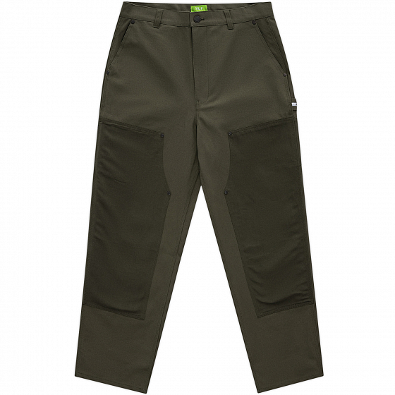 

Брюки Huf, Хаки;черный;olive, Gilman Double Knee Pant 2022 Olive