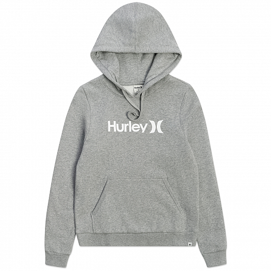 

Толстовка Hurley, Серый;dk grey htr, W Oao Core Hoodie 2022 DK GREY HTR