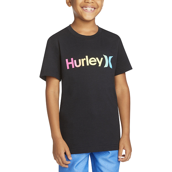 

Футболка Hurley, Серый;белый;черный;charcoal htr, B One And Only Boys Tee 2023 CHARCOAL HTR