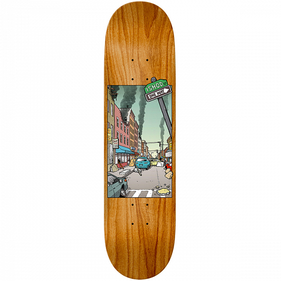 

Дека скейтборд Real Skateboards, Оранжевый;коричневый;8;06, Ishod Nice Neighbor 2021 8,06