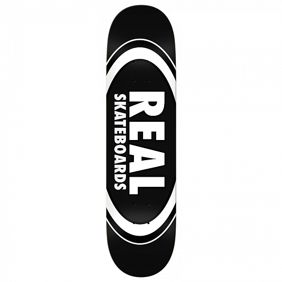 

Дека скейтборд Real Skateboards, Черный;black, Team Classic Oval BLACK