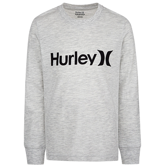 

Лонгслив Hurley, Серый;оранжевый;charcoal htr, One &Only Boys Ls Tee 2023 CHARCOAL HTR