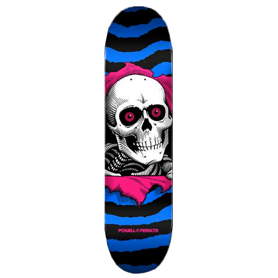 

Дека скейтборд Powell Peralta, Черный;синий;pink;blue, Ripper One 2023 Pink / Blue