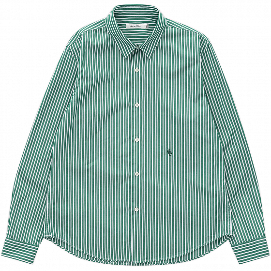 

Рубашка Sporty &Amp; Rich, Синий;мятный;green stripped, Charlie Shirt 2022 Green Stripped