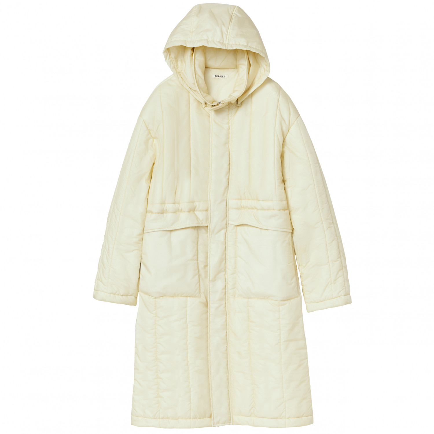 Пальто AURALEE Super Light Airy Nylon Padded Coat FW22 купить в