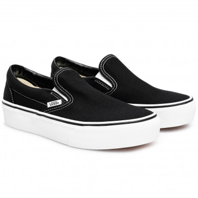 Vans classic 2025 slip on plataforma