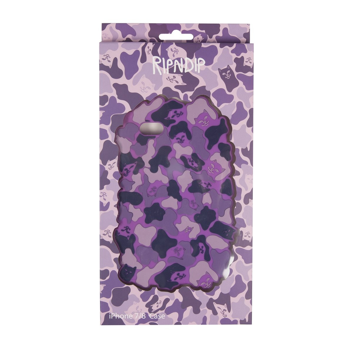 Чехол для телефона RIPNDIP Nerm Camo Iphone Case Purple 6/6s SS19 — купить  в интернет-магазине Траектория