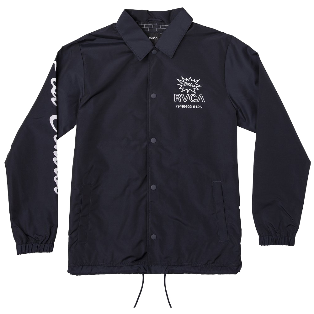 rvca berni coaches jacket