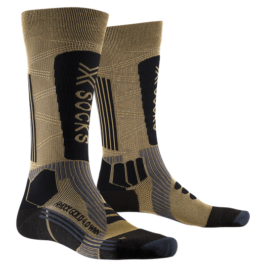 

Термоноски X-Socks, Коричневый;черный;gold;black, Helixx Gold Wmn 4.0 Gold/Black