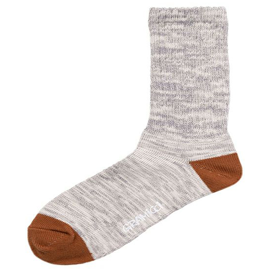 

Носки Gramicci, B;белый;серый, Soft Rib Crew Socks 2023 B