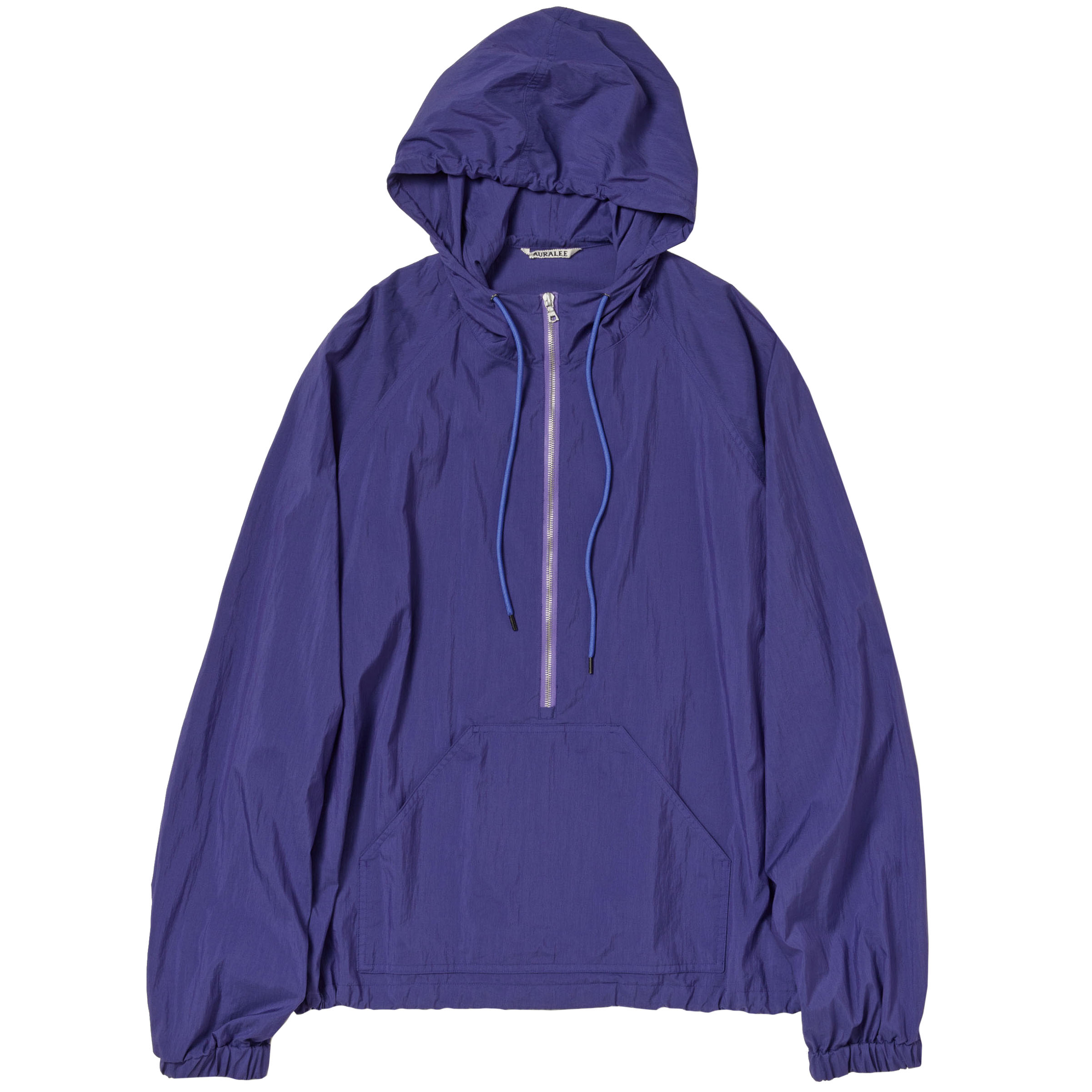 Анорак AURALEE Washed Cotton Nylon Weather Hooded ZIP P/O SS23