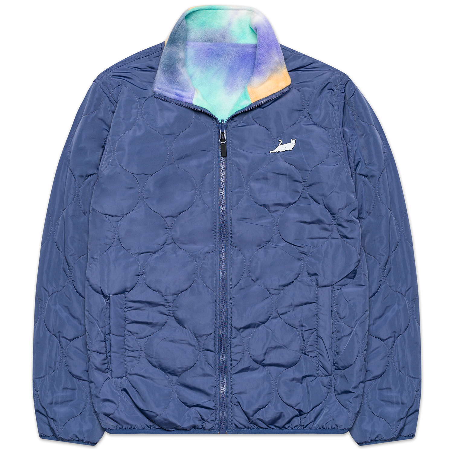 fleece quilted jacket