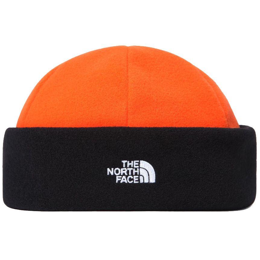 orange north face hat